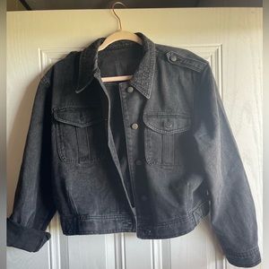 Black Denim Jacket